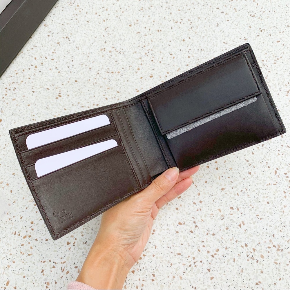 NWT Authentic Gucci MicroGuccissima Bifold Wallet​ - Picture 5 of 9